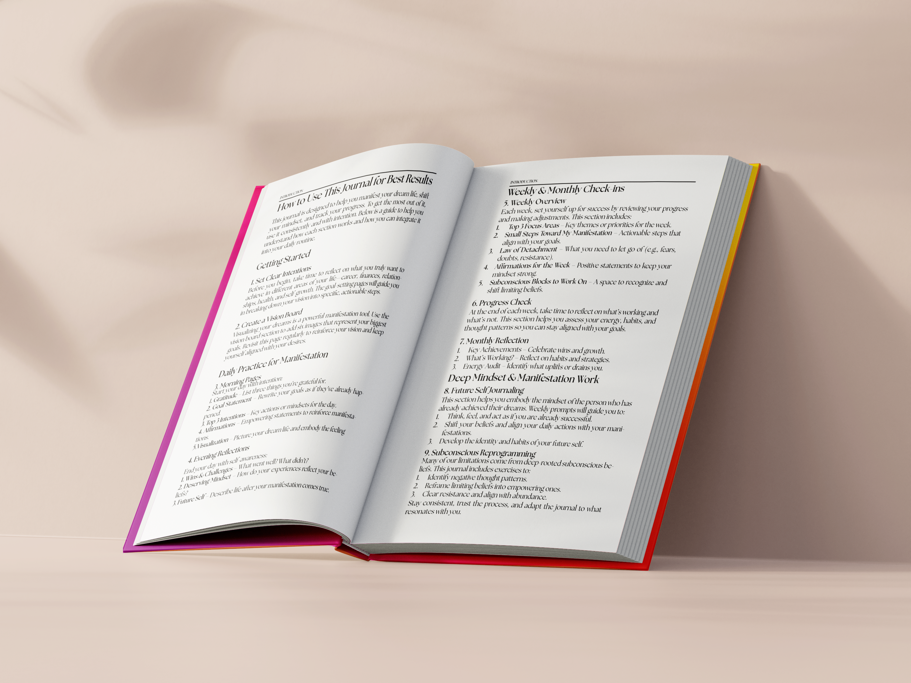 Manifestation Journal